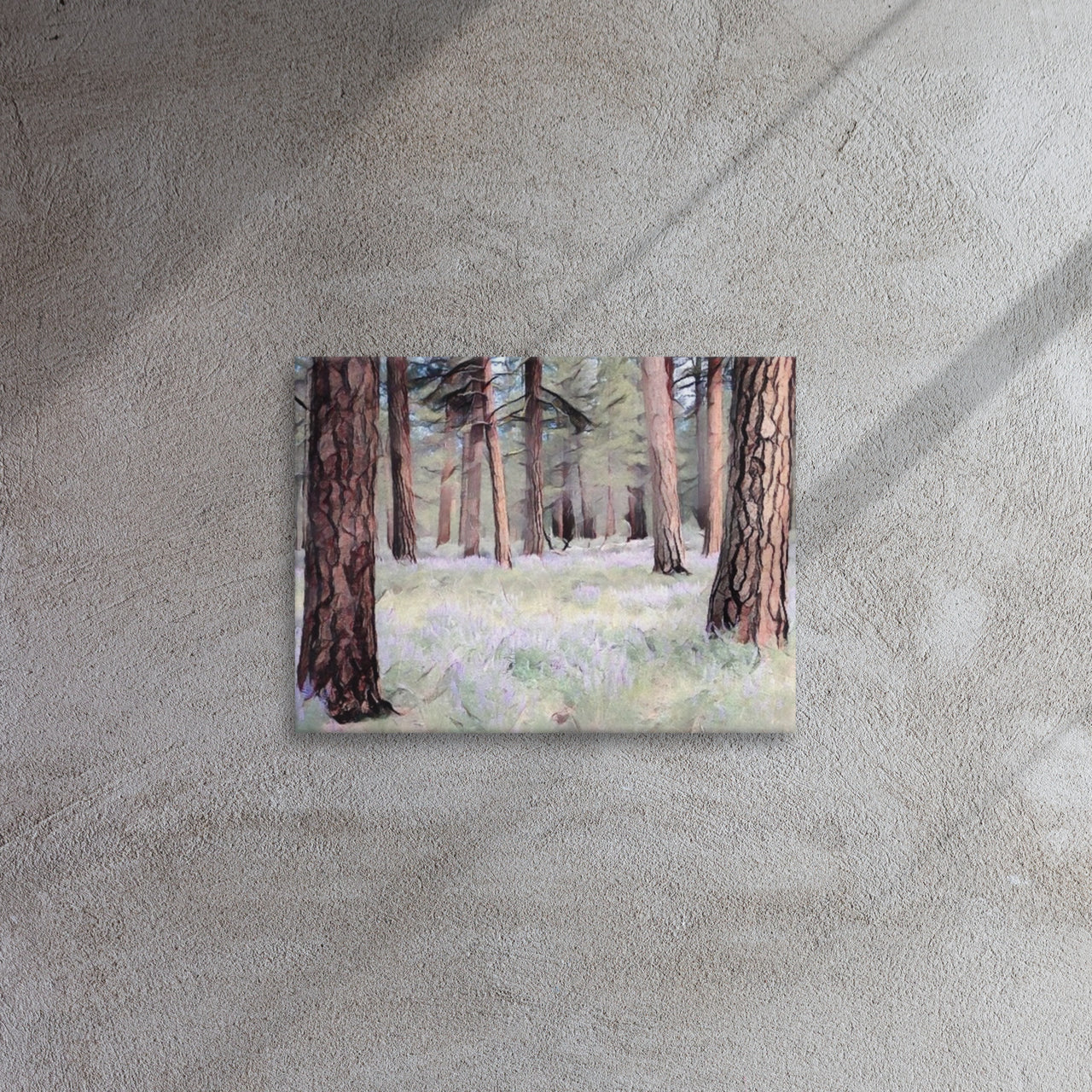 Central Oregon Forest - Digital Art - Thin canvas