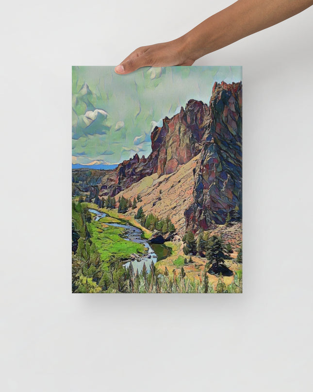 Smith Rock/2 - Oregon - Digital Art - Thin canvas