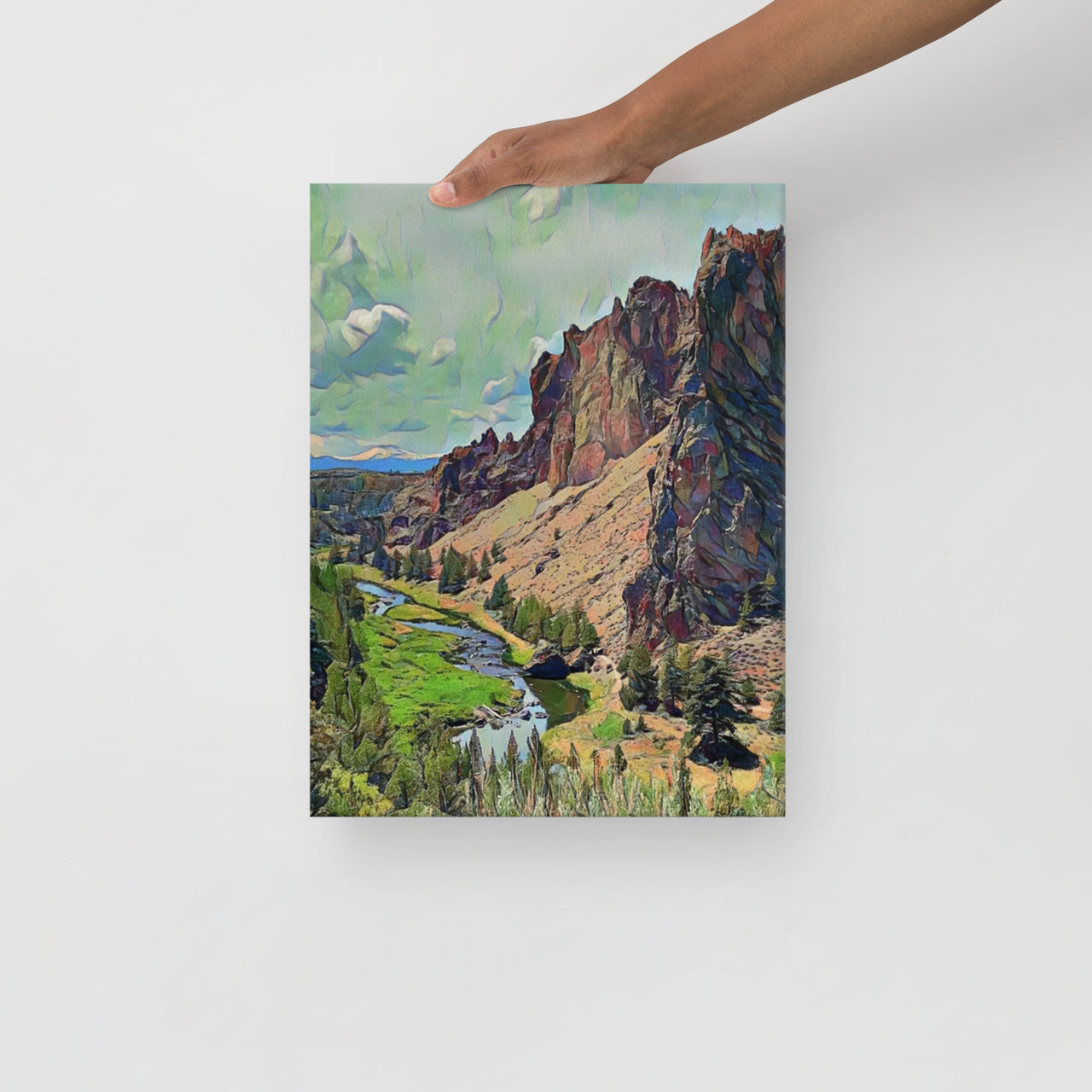 Smith Rock/2 - Oregon - Digital Art - Thin canvas