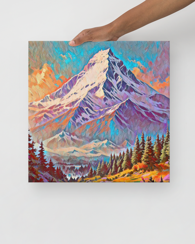 Beautiful Pacific NW - Digital Art - Thin canvas