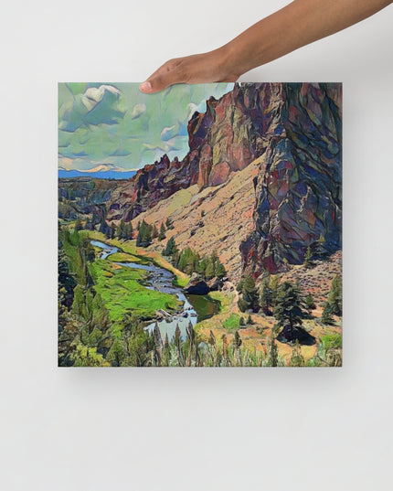 Smith Rock/2 - Oregon - Digital Art - Thin canvas