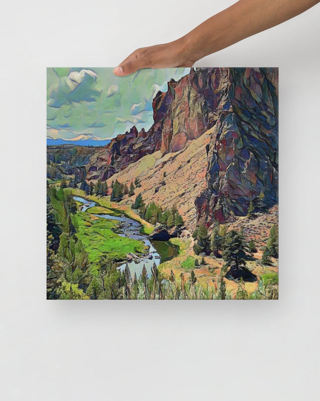 Smith Rock/2 - Oregon - Digital Art - Thin canvas