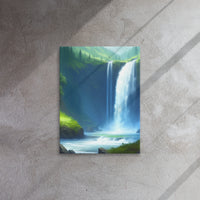 Thumbnail for Beautiful Oregon Waterfalls - Digital Art -Thin canvas