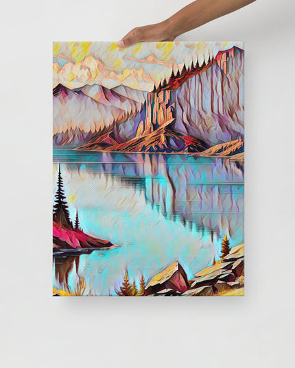 Into the Northwest - Digital Art - Thin canvas