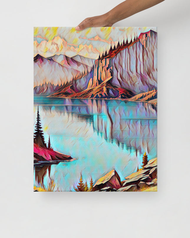 Into the Northwest - Digital Art - Thin canvas