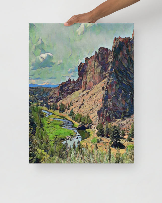 Smith Rock/2 - Oregon - Digital Art - Thin canvas
