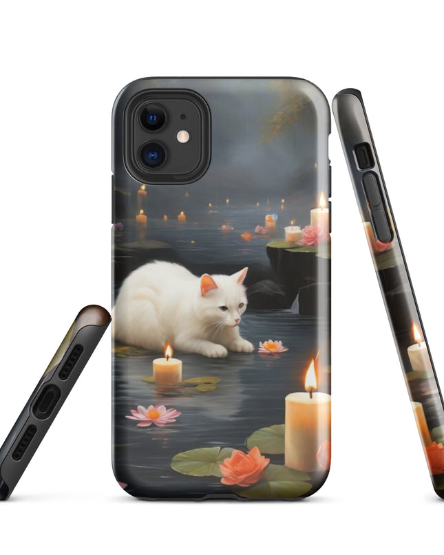 Kitten with Candles - Tough Case for iPhone®