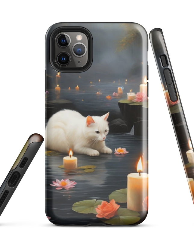 Kitten with Candles - Tough Case for iPhone®