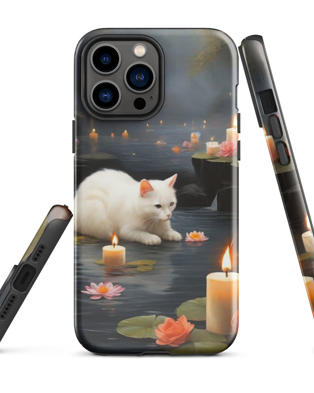 Kitten with Candles - Tough Case for iPhone®