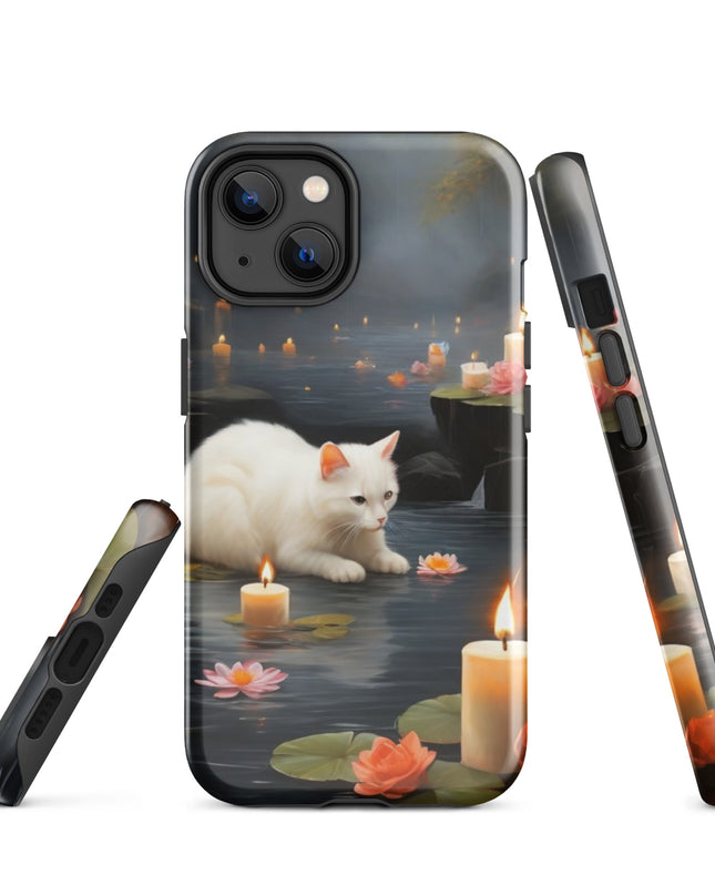Kitten with Candles - Tough Case for iPhone®