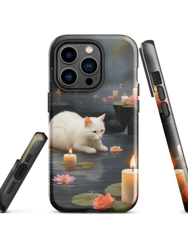 Kitten with Candles - Tough Case for iPhone®