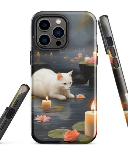 Kitten with Candles - Tough Case for iPhone®