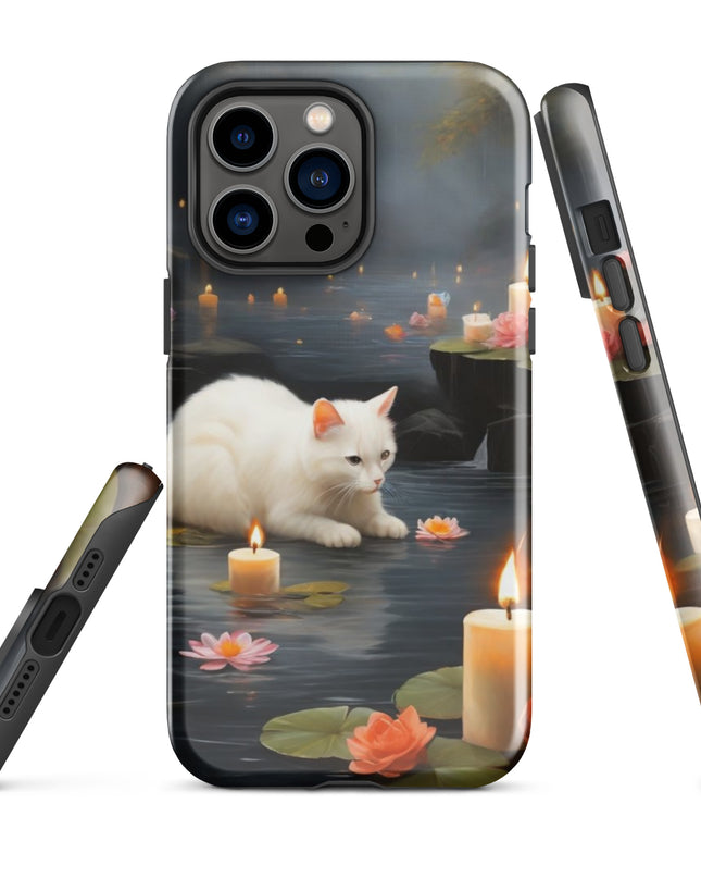 Kitten with Candles - Tough Case for iPhone®