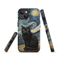 Thumbnail for Starry Black Cat Night - Tough Case for iPhone®