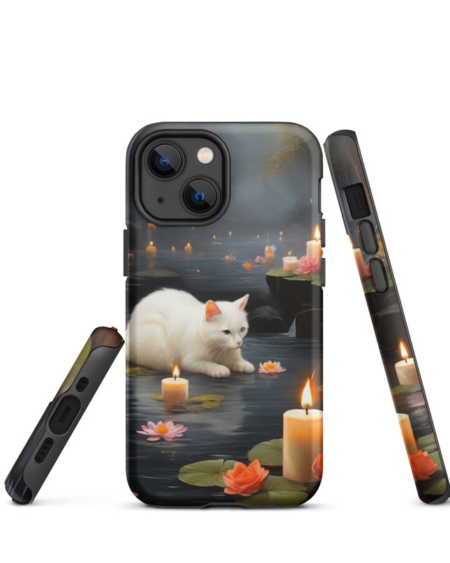 Kitten with Candles - Tough Case for iPhone®