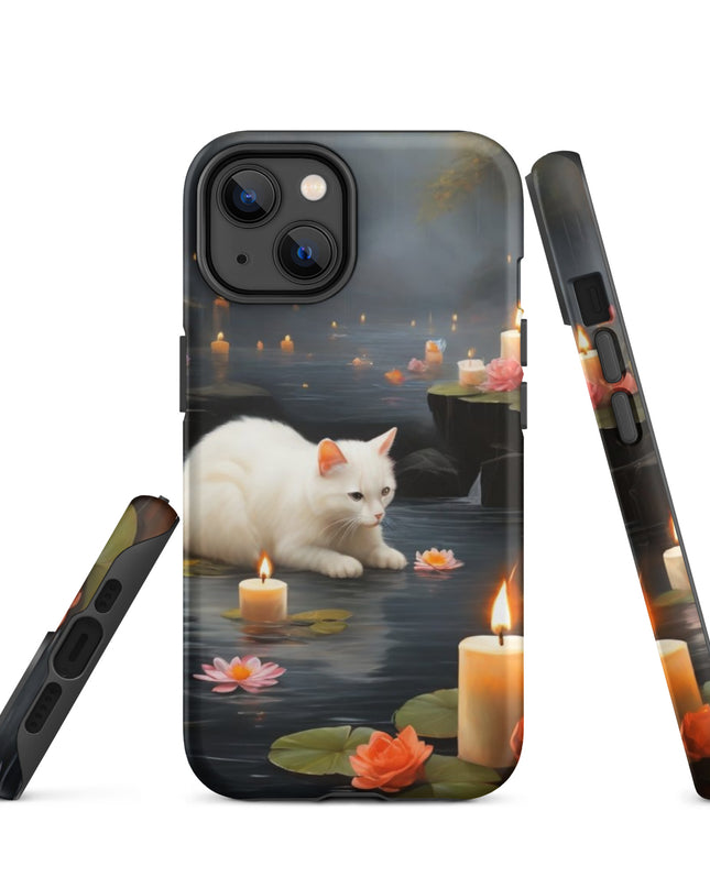 Kitten with Candles - Tough Case for iPhone®