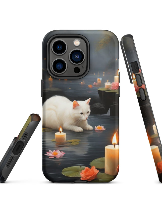 Kitten with Candles - Tough Case for iPhone®