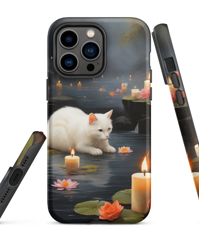 Kitten with Candles - Tough Case for iPhone®