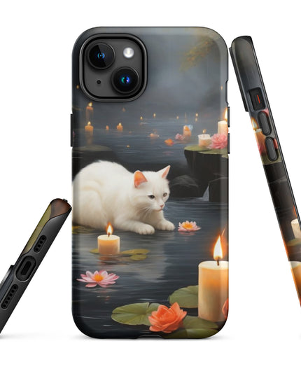 Kitten with Candles - Tough Case for iPhone®