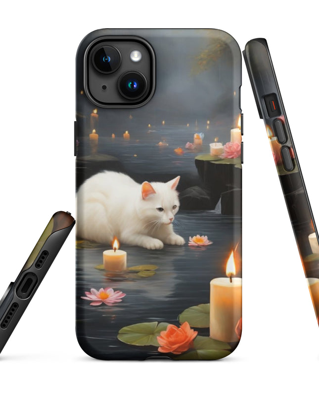 Kitten with Candles - Tough Case for iPhone®