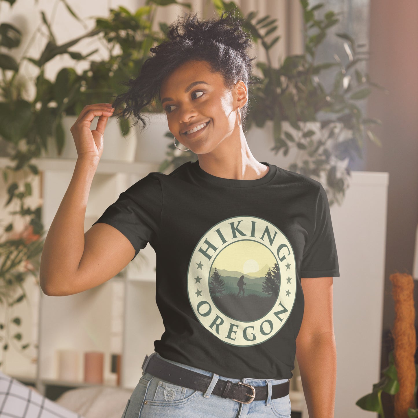 Hiking Oregon - Unisex T-Shirt