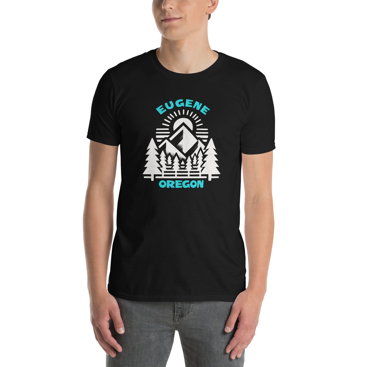Eugene - Featured Cities - Short-Sleeve Unisex T-Shirt