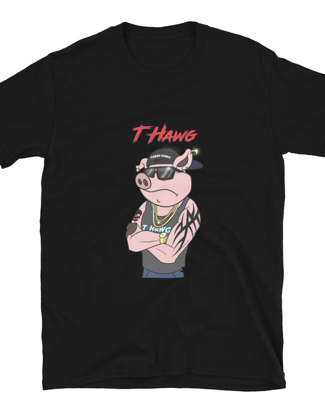 TUBBY - T HAWG -Short-Sleeve Unisex T-Shirt