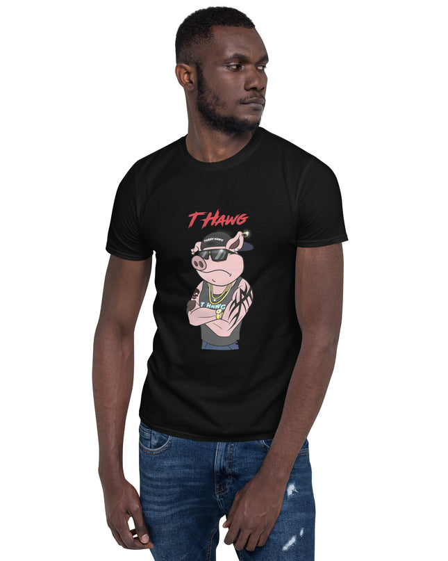 TUBBY - T HAWG -Short-Sleeve Unisex T-Shirt