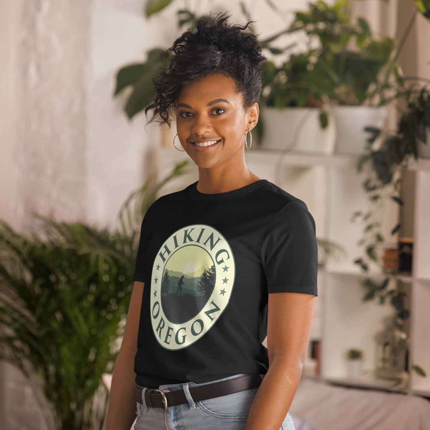 Hiking Oregon - Unisex T-Shirt