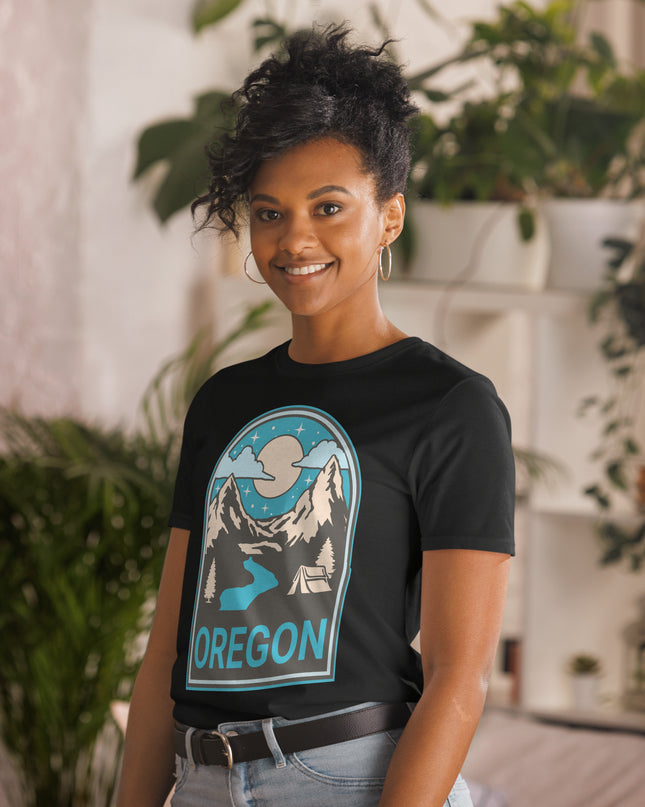 Camping Oregon - Unisex T-Shirt