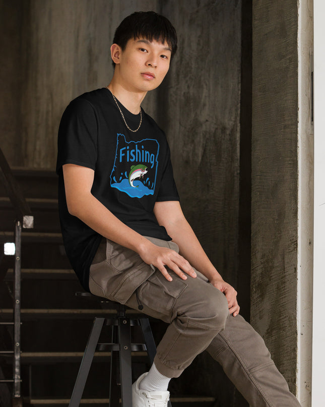 Fishing Oregon - Unisex T-Shirt
