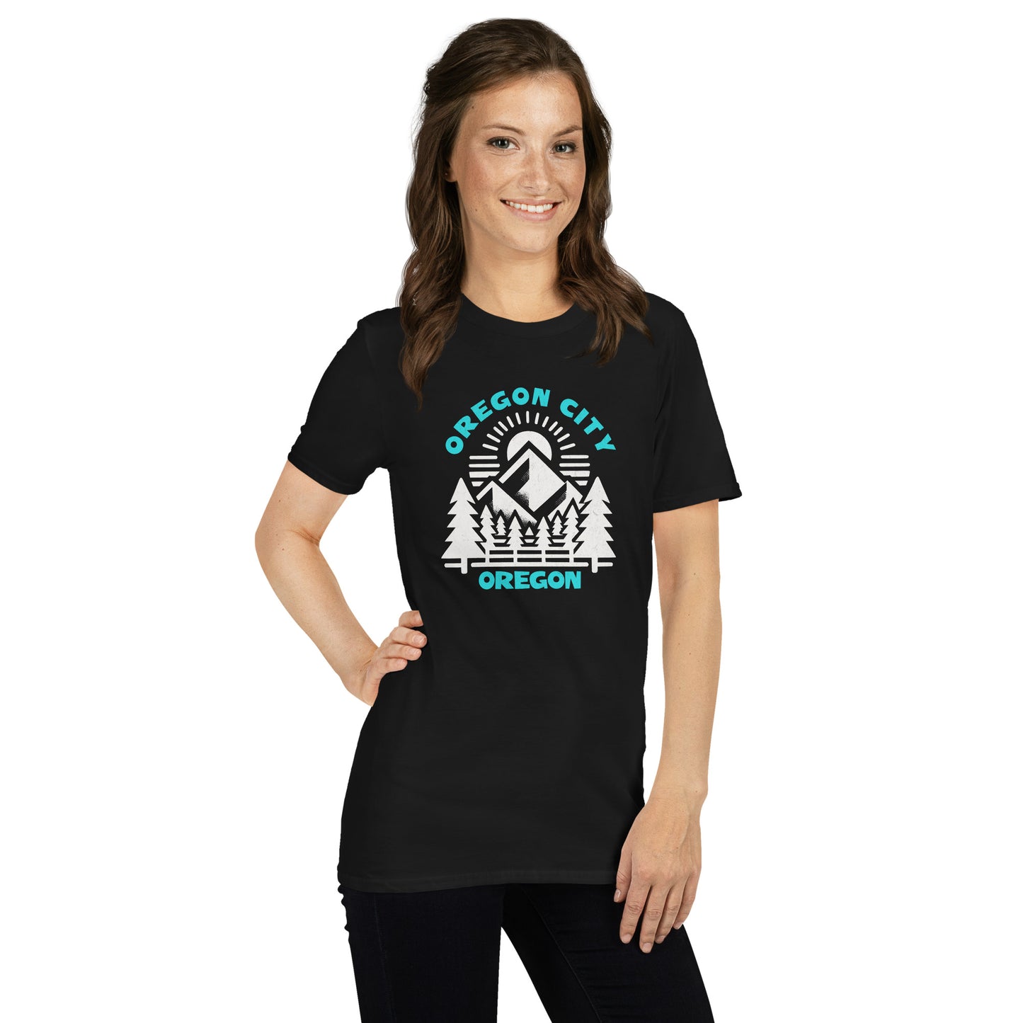 Oregon City - Featured Cities - Short-Sleeve Unisex T-Shirt