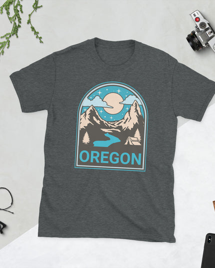 Camping Oregon - Unisex T-Shirt