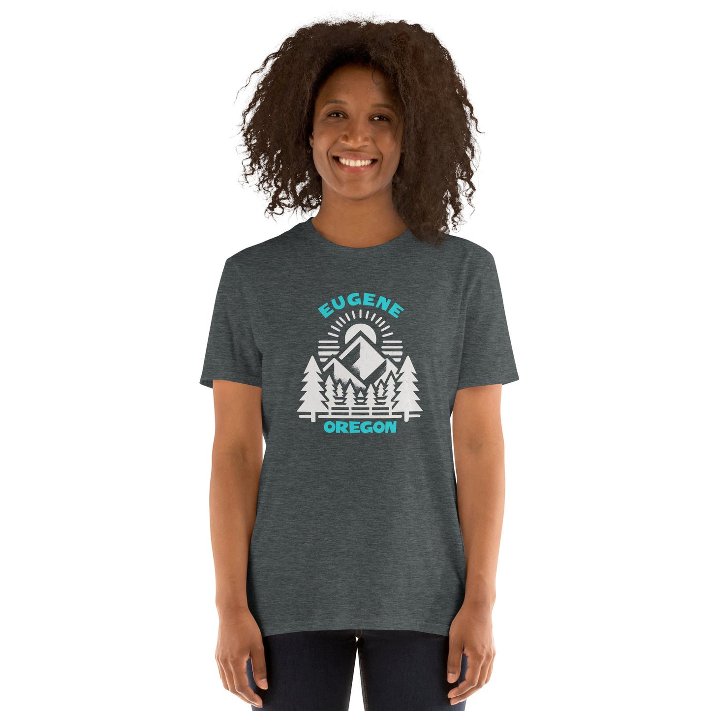 Eugene - Featured Cities - Short-Sleeve Unisex T-Shirt