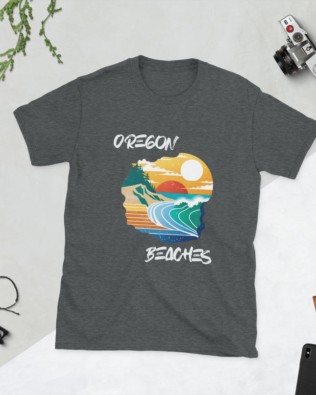 Oregon Beaches - Short-Sleeve Unisex T-Shirt