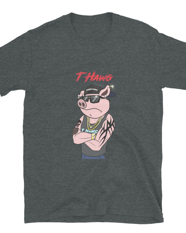 TUBBY - T HAWG -Short-Sleeve Unisex T-Shirt