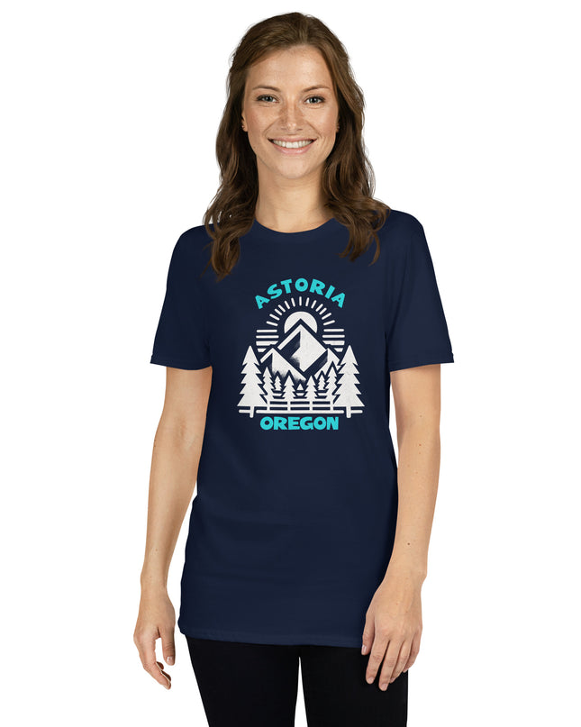 Astoria - Featured Cities - Short-Sleeve Unisex T-Shirt