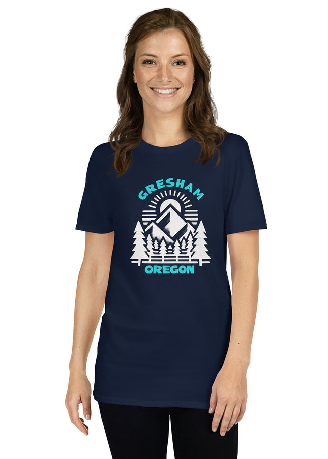 Gresham - Featured Cities - Short-Sleeve Unisex T-Shirt