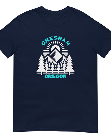 Gresham - Featured Cities - Short-Sleeve Unisex T-Shirt