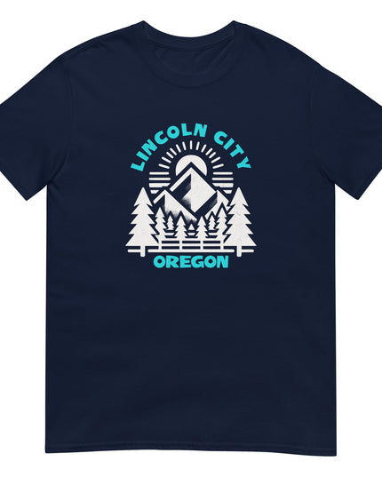 Lincoln City - Featured Cities - Short-Sleeve Unisex T-Shirt