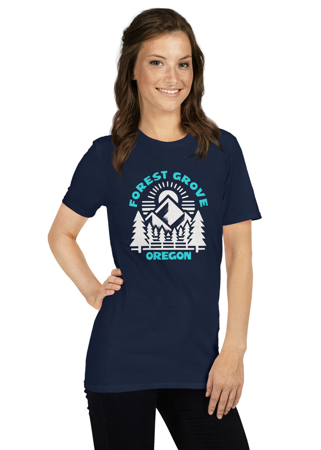 Forest Grove - Featured Cities -Short-Sleeve Unisex T-Shirt