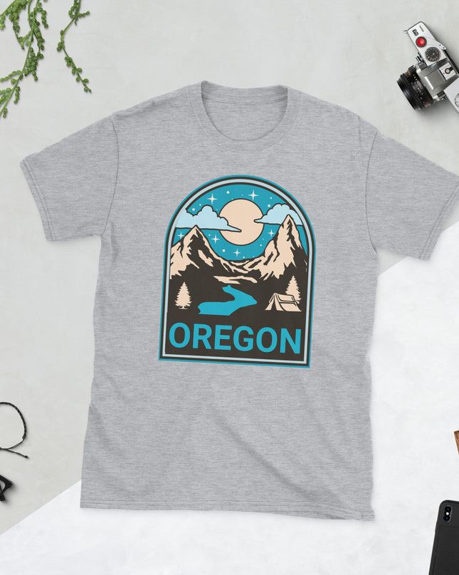 Camping Oregon - Unisex T-Shirt