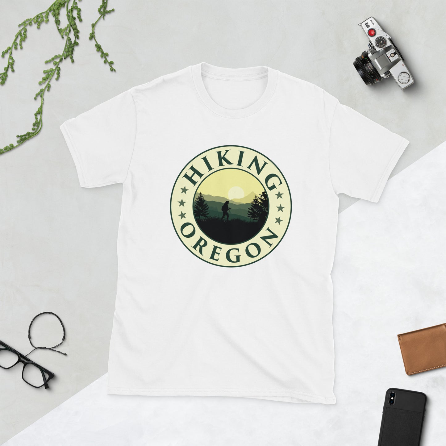 Hiking Oregon - Unisex T-Shirt