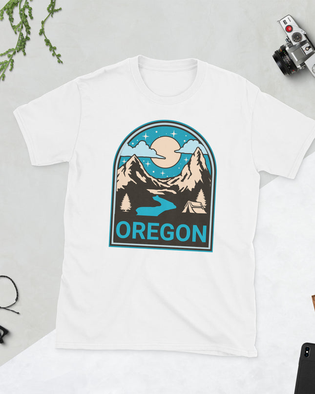 Camping Oregon - Unisex T-Shirt