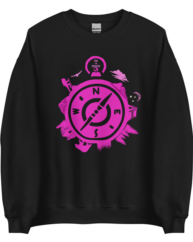 NW to Oregon - Pink - Unisex Sweatshirt