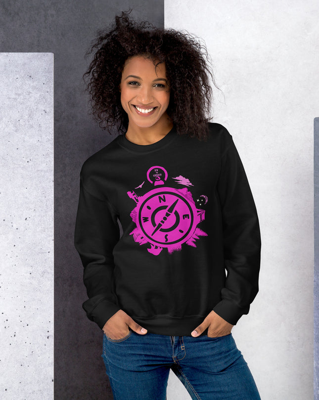 NW to Oregon - Pink - Unisex Sweatshirt