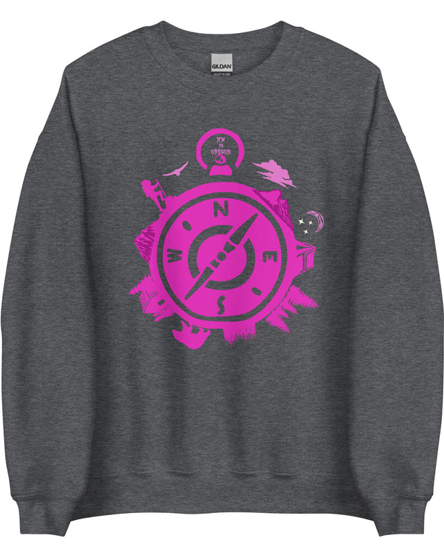 NW to Oregon - Pink - Unisex Sweatshirt