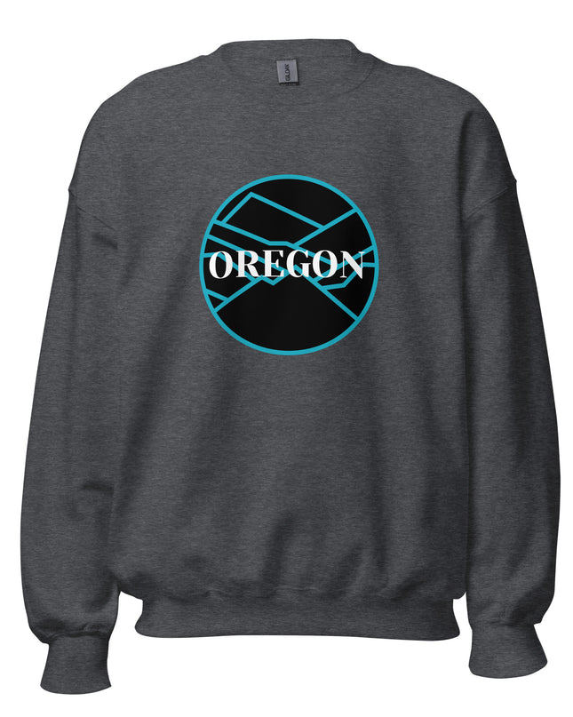 Oregon - Blue/Black - Unisex Sweatshirt