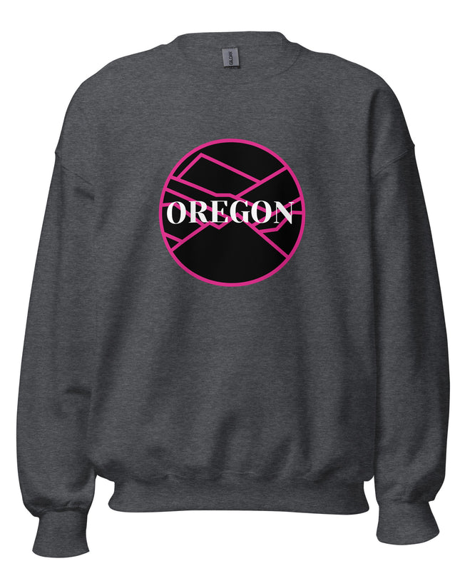 Oregon - Pink/Black - Unisex Sweatshirt