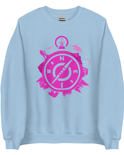 NW to Oregon - Pink - Unisex Sweatshirt